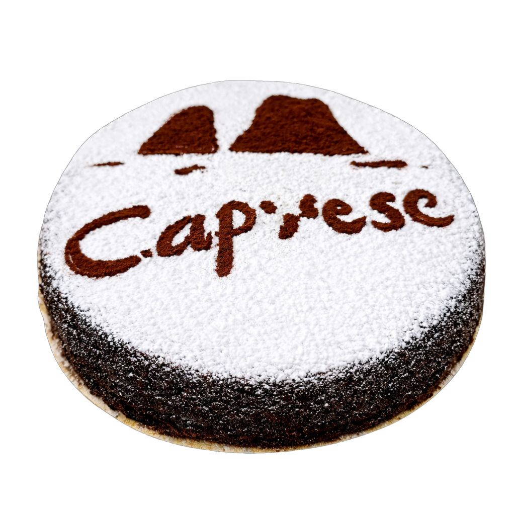 Torta caprese al cioccolato artigianale napoletana